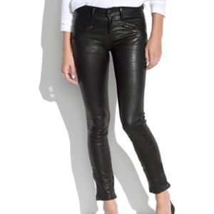 Madewell 100% Genuine Leather Pants